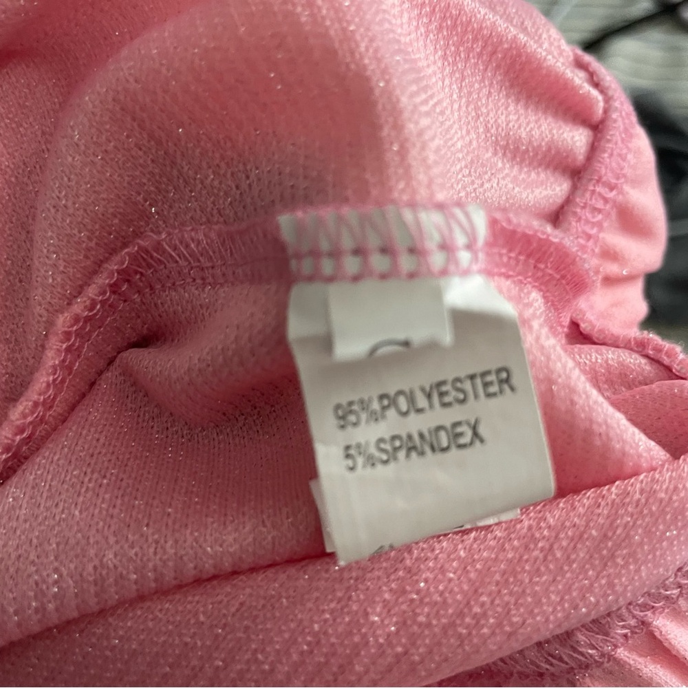 Pink Ruffle Leggings - Picture 8 of 9